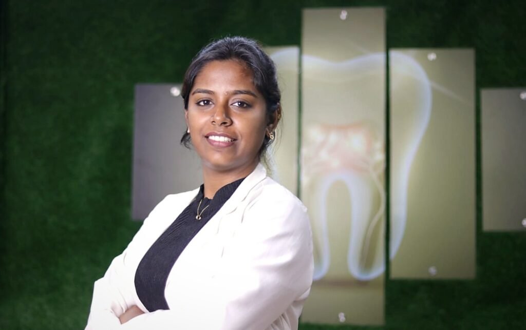 Dr. Akshayaa JC, dental surgeon at Nexus Dental Center, Pudur, Ambattur